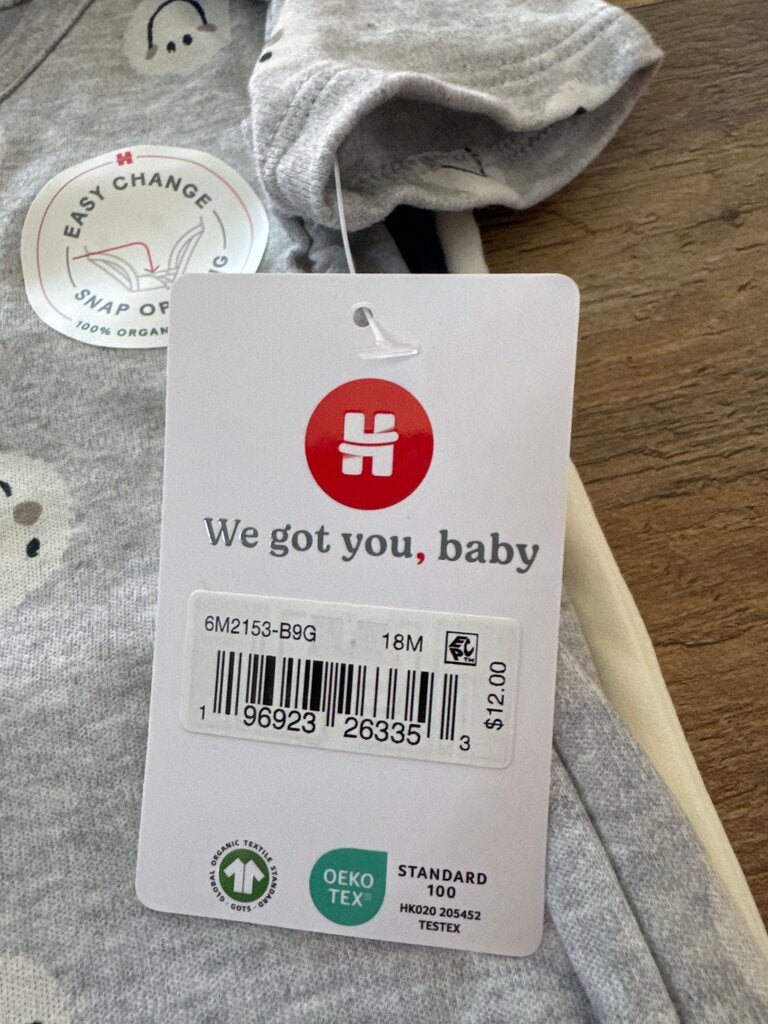 Huggies Super Soft Bodysuit
