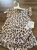 Leopard Print Top for Kids