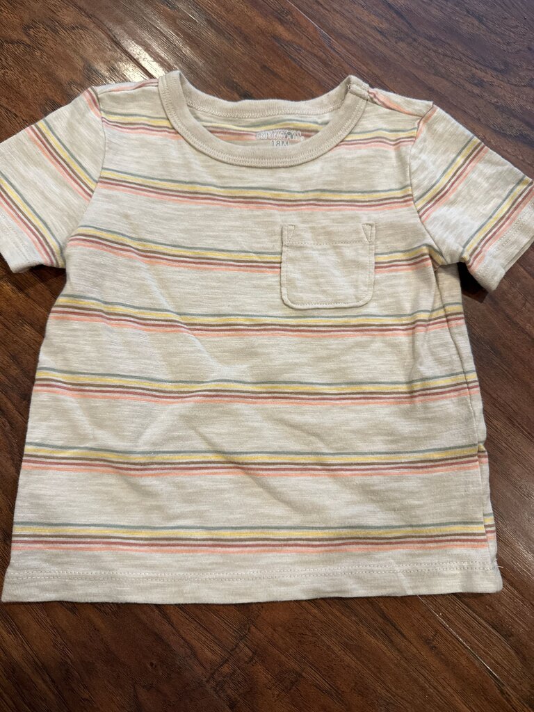 Striped Short Sleeve T-Shirt