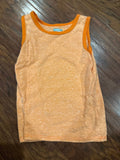 Orange Sleeveless T-Shirt