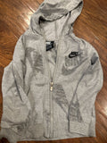 Nike Gray Zip-Up Hoodie