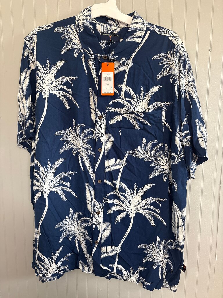 Hawaiian Print Short Sleeve Shirt