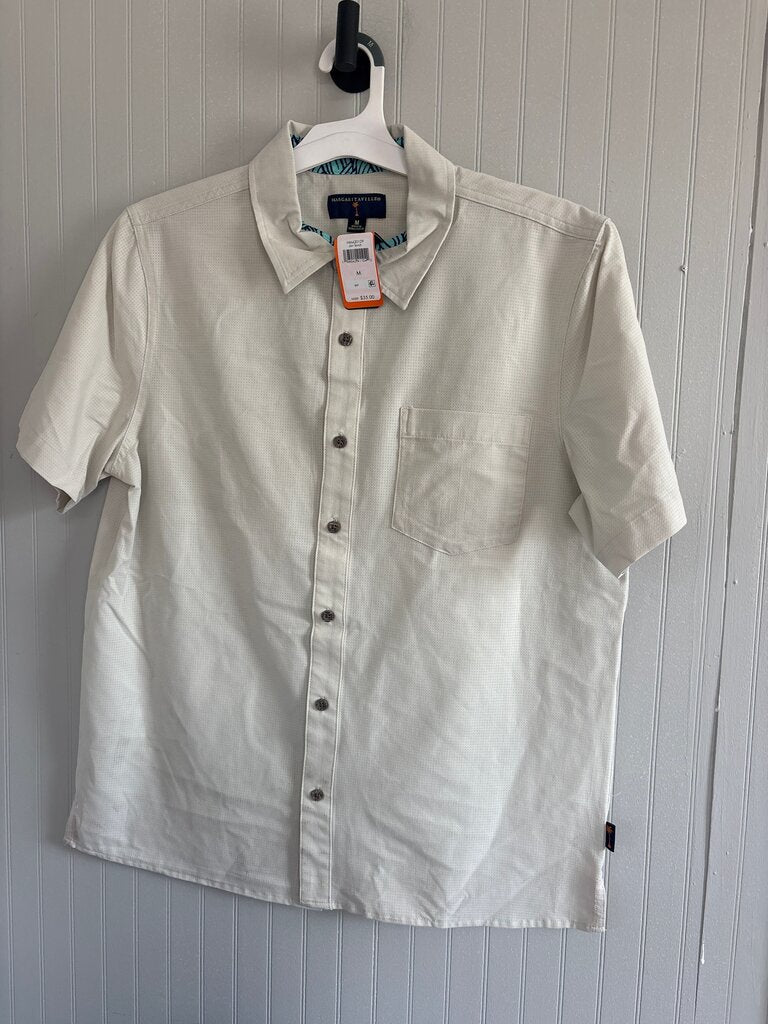 Men's Short Sleeve Button-Up Shirt