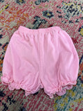 Pink Ruffled Baby Shorts