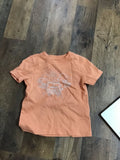 Kids Orange Graphic T-Shirt