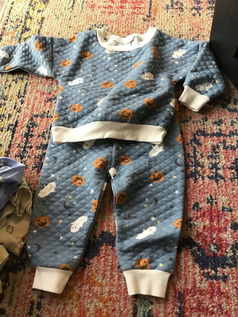 Halloween Themed Boys' Sweatshirt and Pants Set