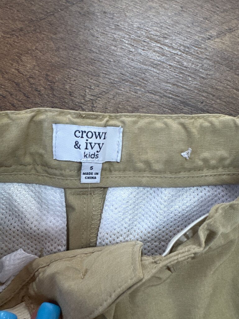 Crown & Ivy Kids Tan Pants