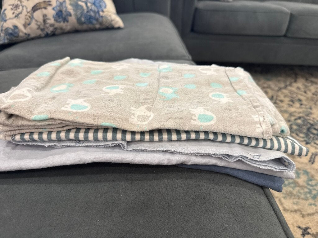 Baby Blanket Set 7 with Whimsical Patterns