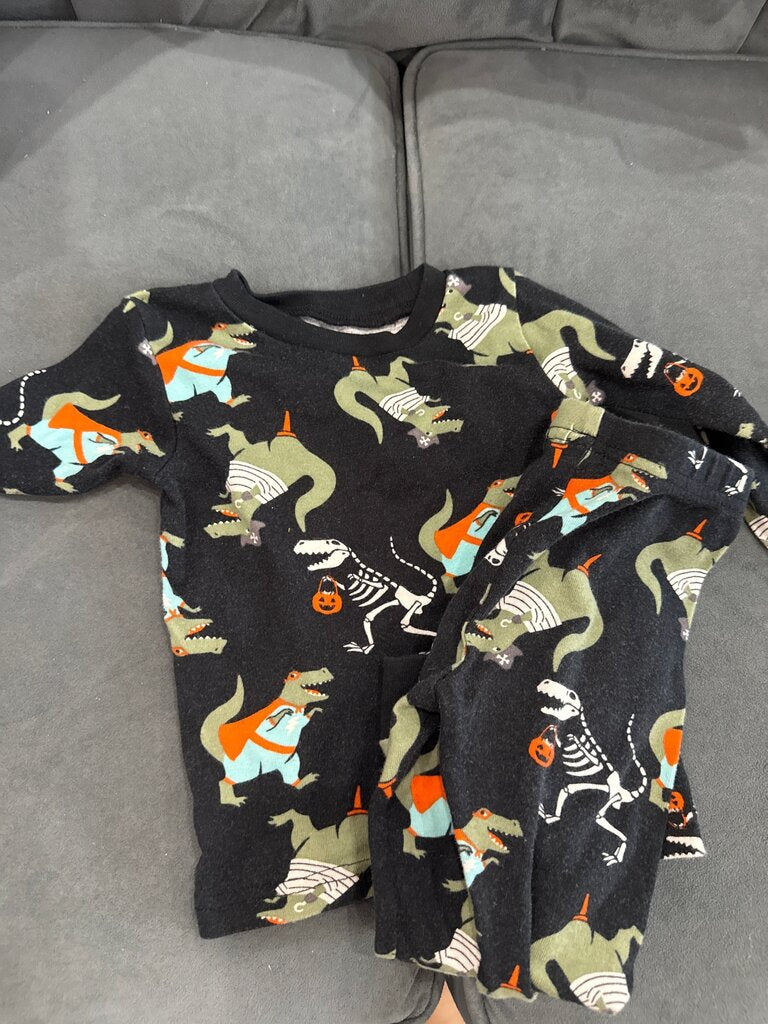 Dinosaur Print Pajama Set