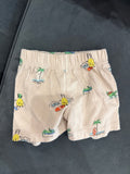 Kids Pineapple Print Swim Shorts