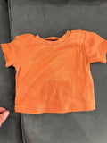 Orange Short Sleeve Infant T-Shirt