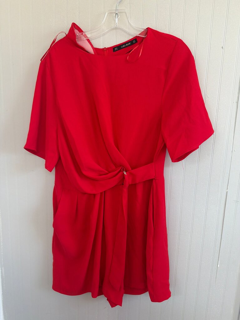 Zara Basic Red Dress