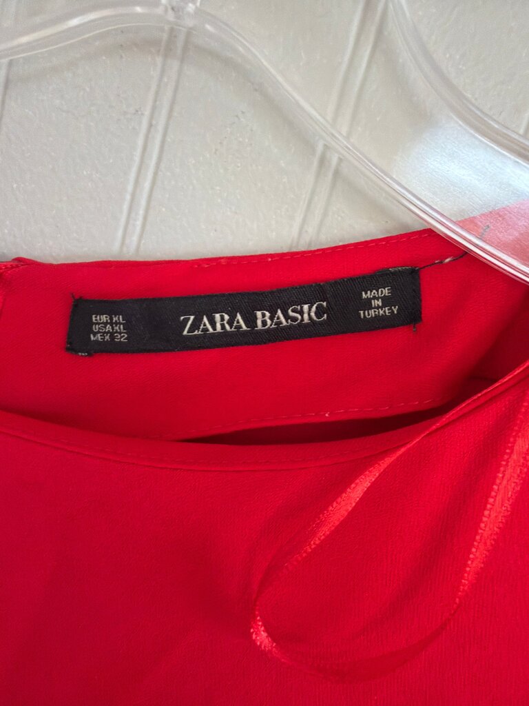 Zara Basic Red Dress