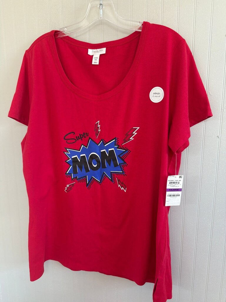 Super Mom Red T-Shirt