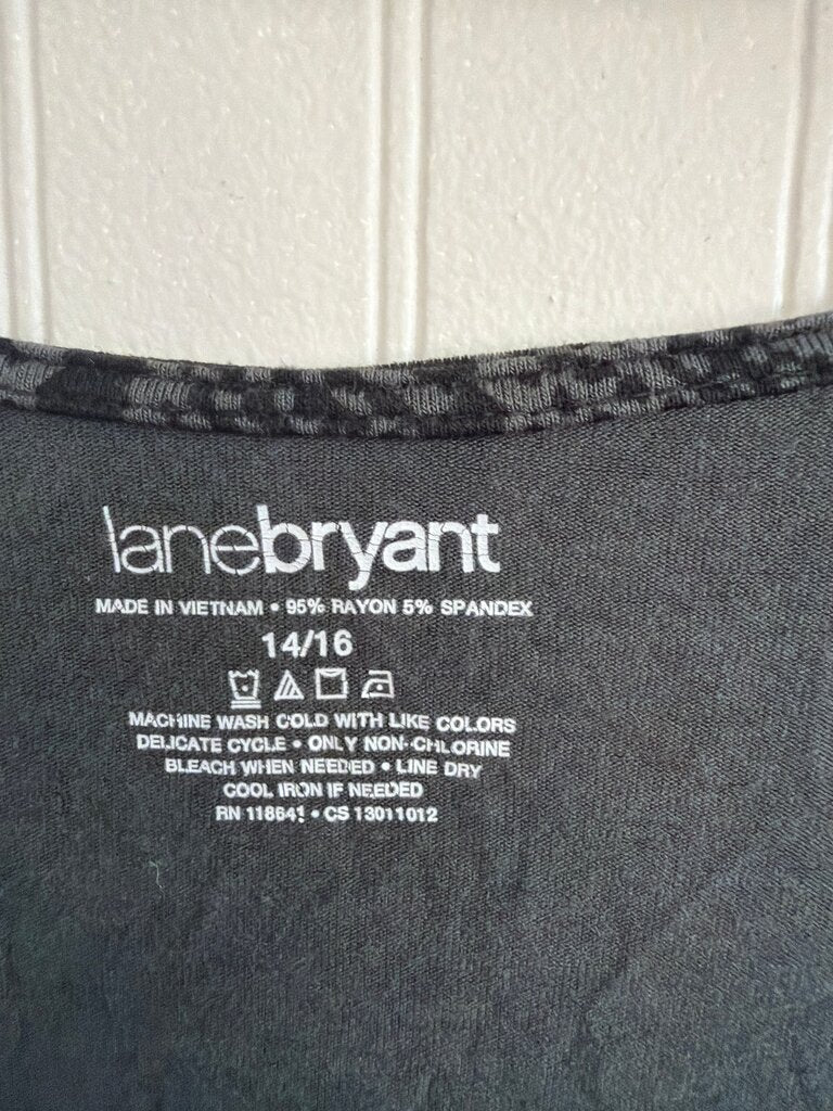 Lane Bryant Snakeskin Print Top