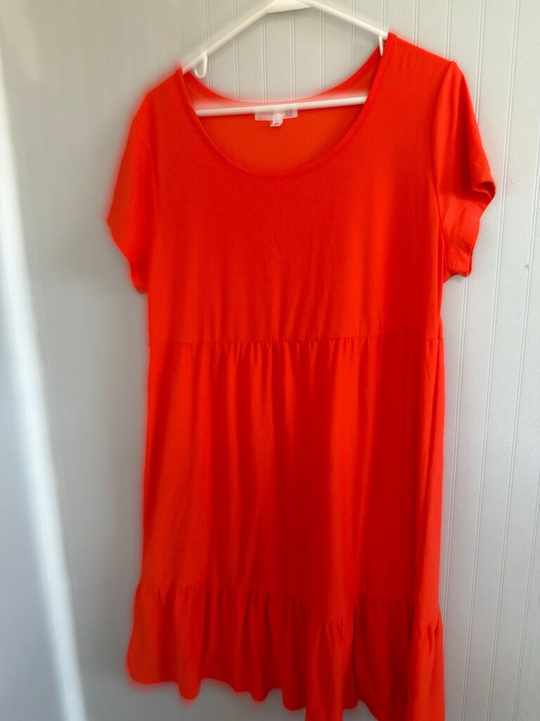 Planet Gold Plus Size Red Dress