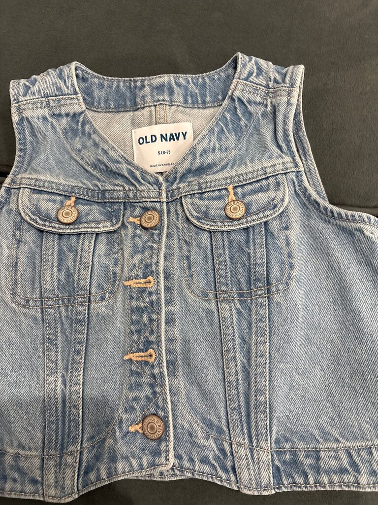 Old Navy Children's Denim Vest
