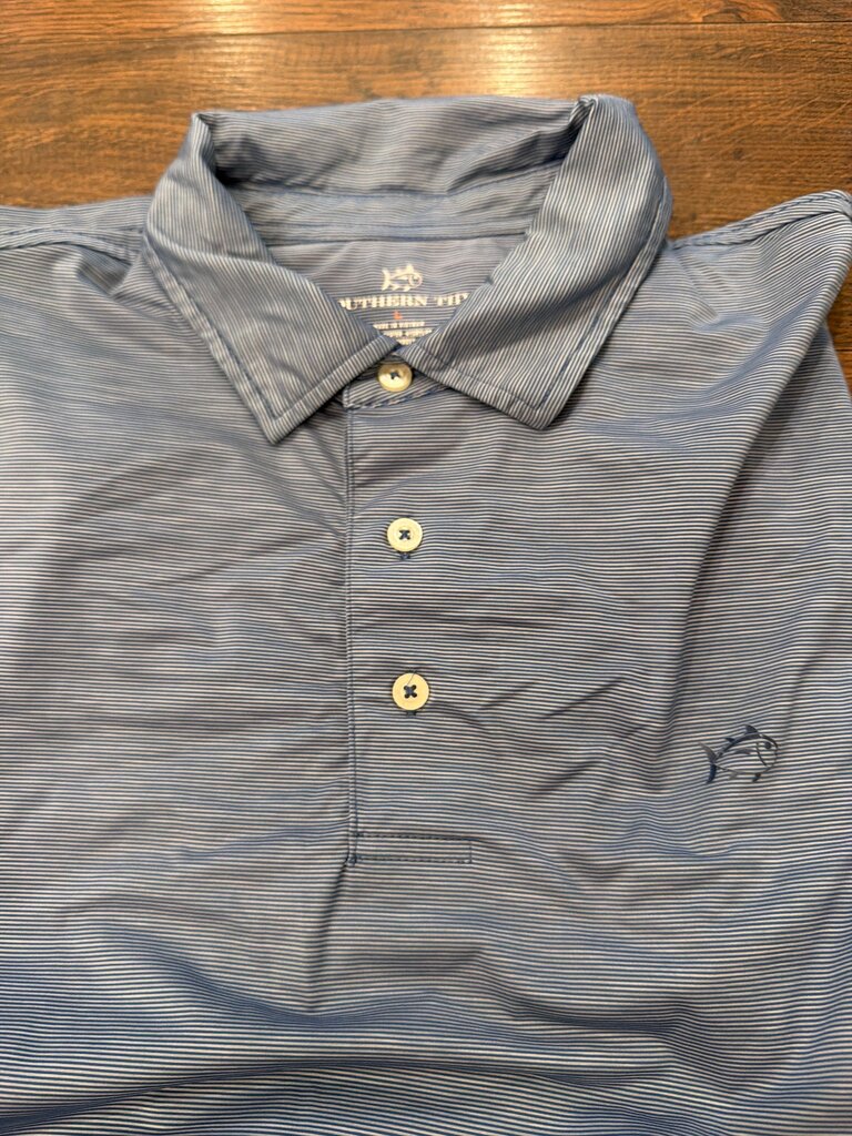 Southern Tide Men’s Striped Polo Shirt