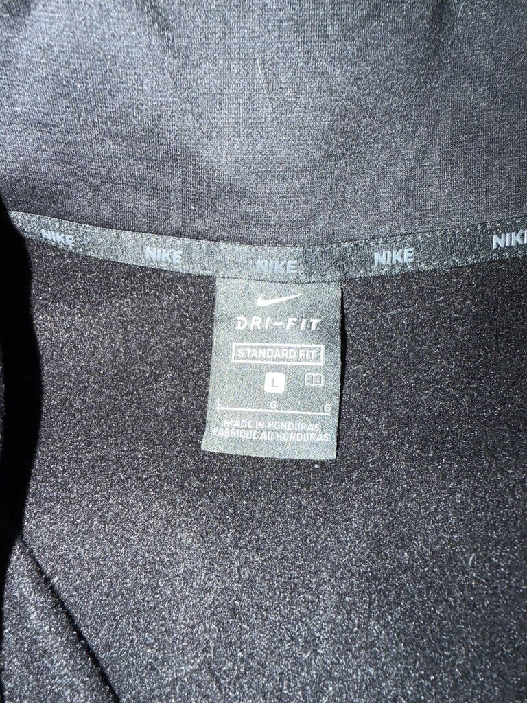 Nike Dri-FIT Black Half-Zip Pullover