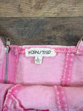Pink Beaded Crop Top