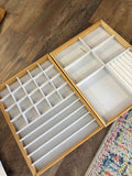 Bamboo Drawer Organizer Set