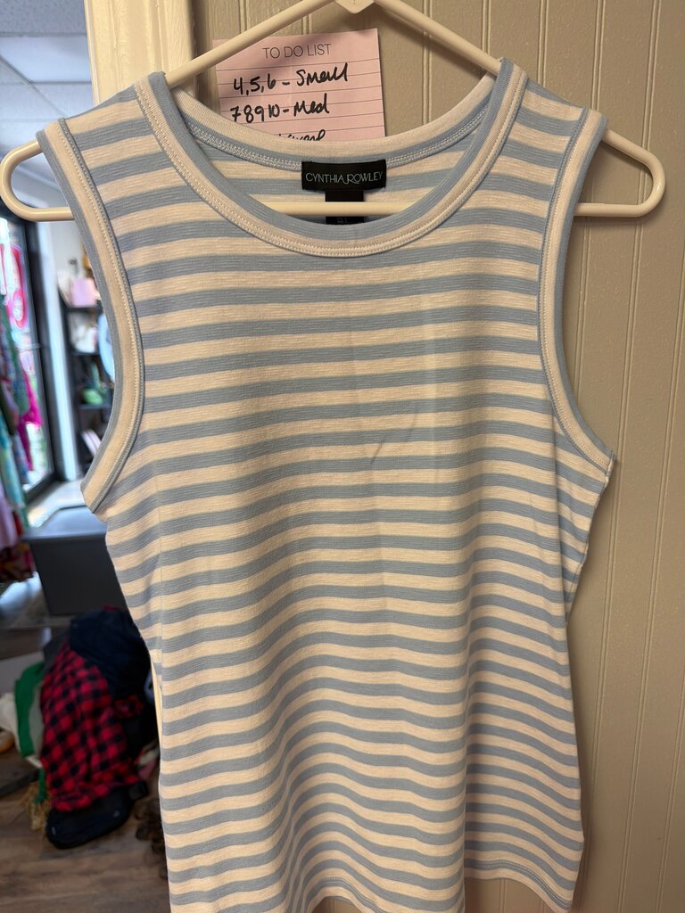 Cynthia Rowley Striped Tank Top