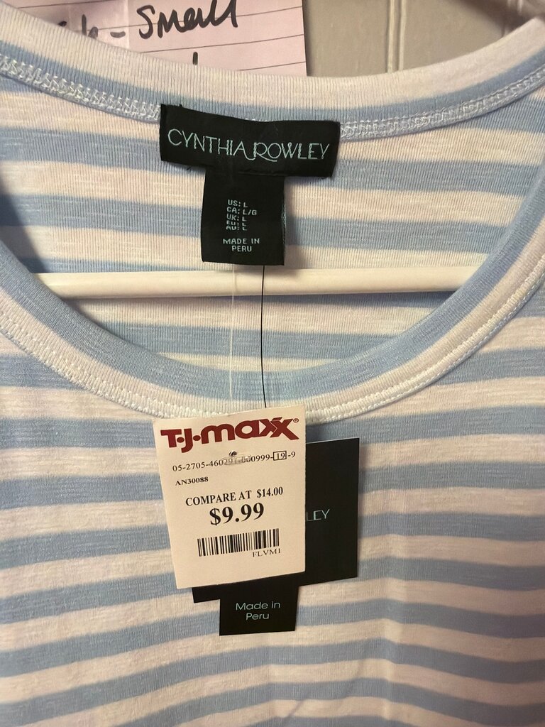 Cynthia Rowley Striped Tank Top