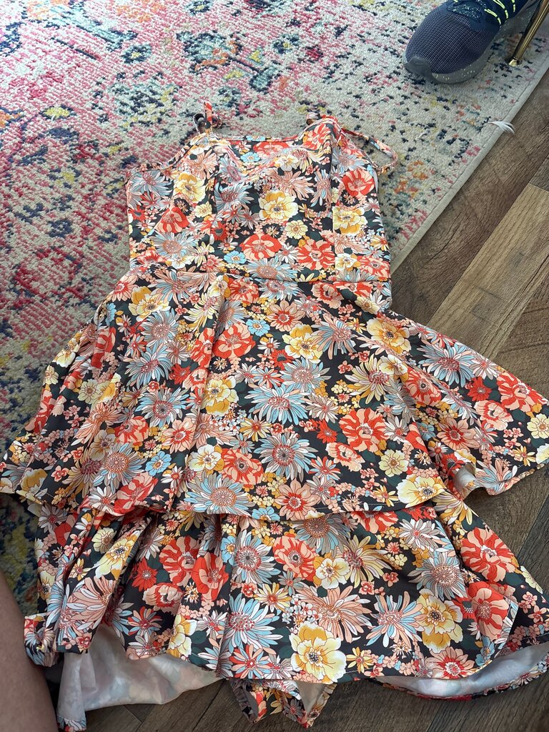 Floral Print Summer Dress