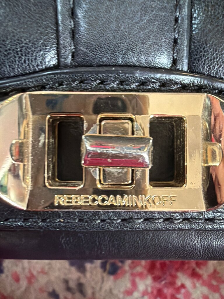 Rebecca Minkoff Black Quilted Handbag