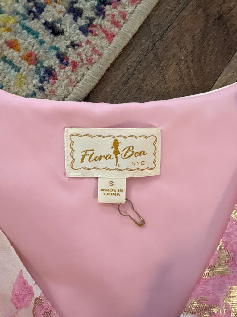 Flora Bea Pink Floral Dress