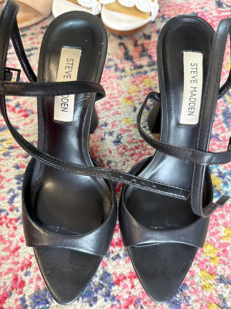 Steve Madden Black Heels