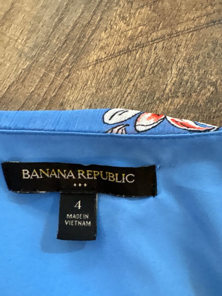 Banana Republic Floral Wrap Dress