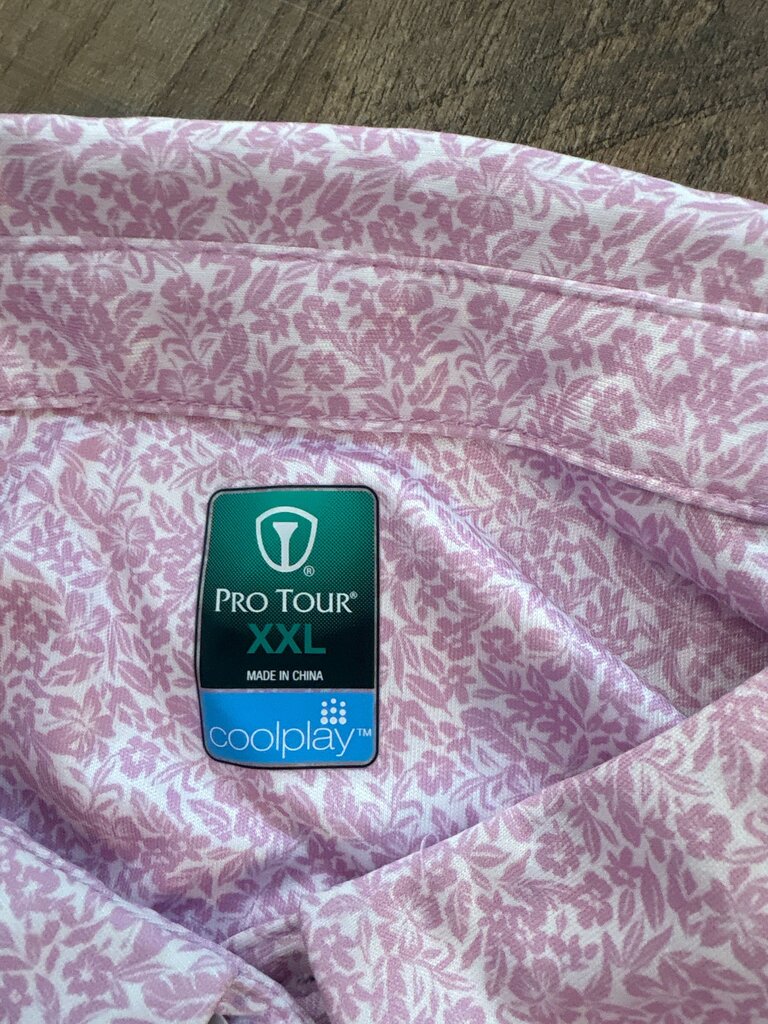 Pro Tour Coolplay XXL Floral Print Shirt