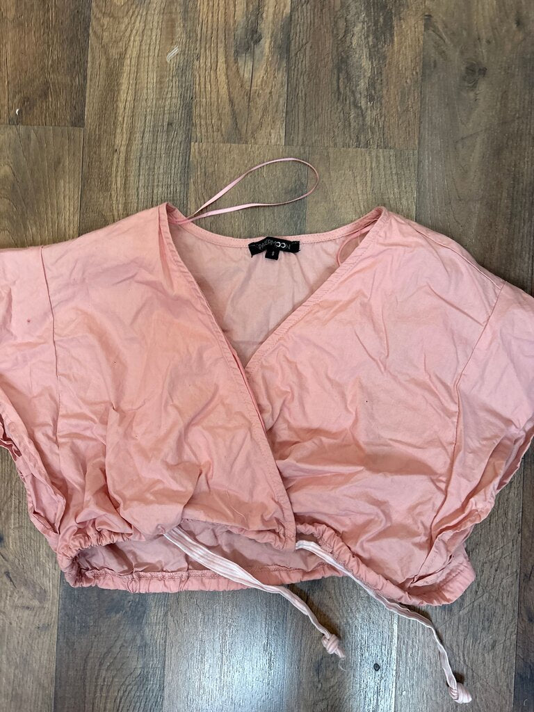 PaerMoon Pink Cropped Top