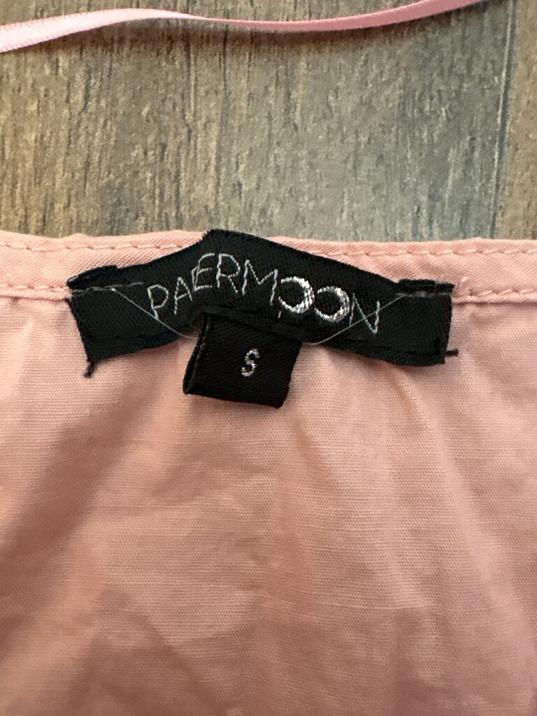 PaerMoon Pink Cropped Top