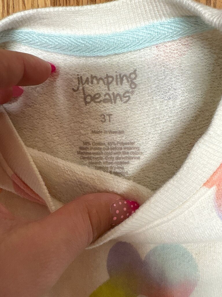 Jumping Beans Floral Print Sweatshirt