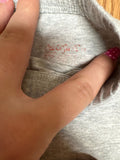 Gray Cotton Shorts