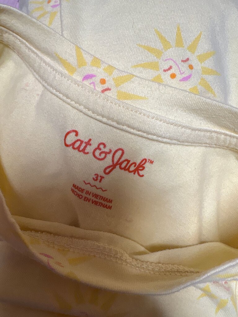 Cat & Jack Yellow Sunflower T-Shirt
