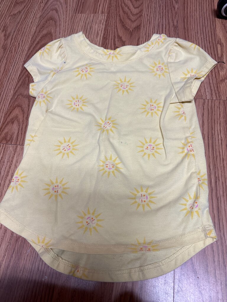 Cat & Jack Yellow Sunflower T-Shirt