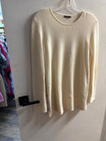 J. McLaughlin Cream Long Sleeve Top