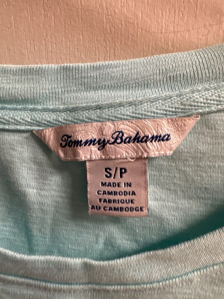 Tommy Bahama Light Blue Long Sleeve Top