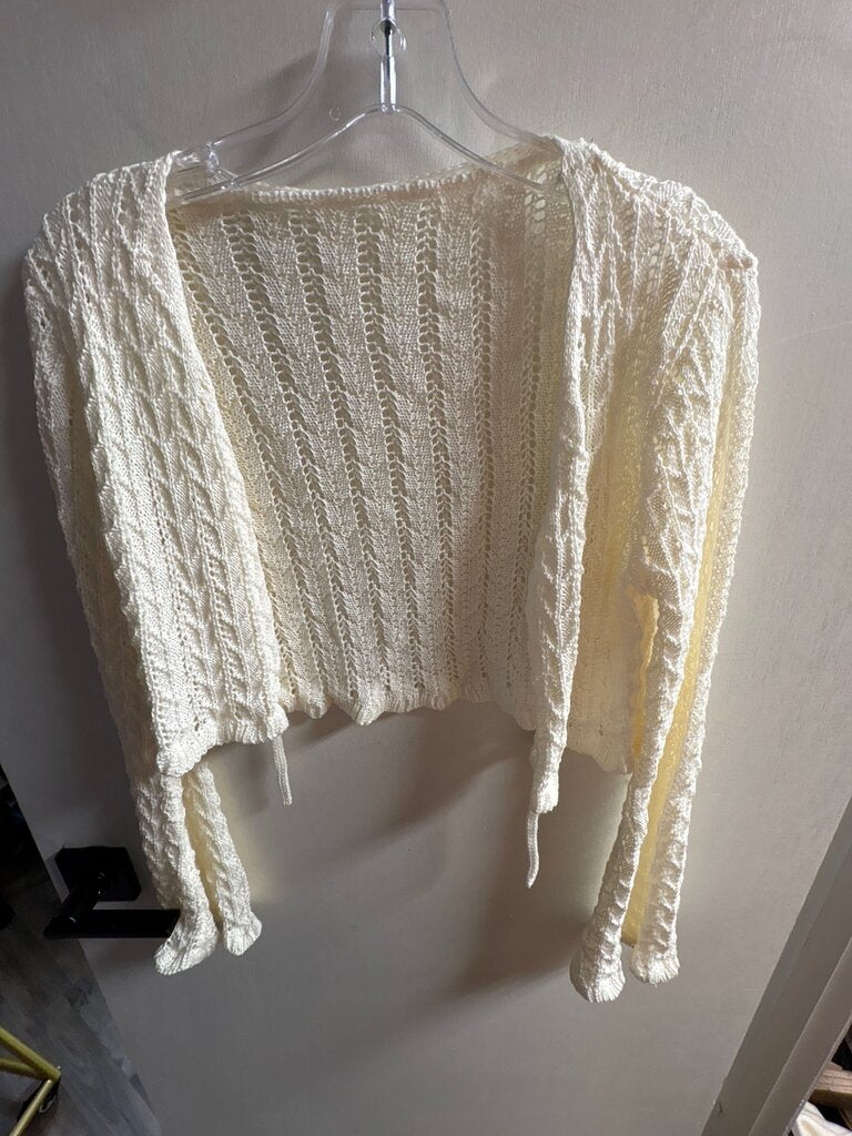 Knit Open Front Cardigan