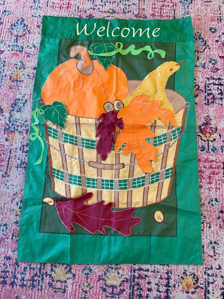 Welcome Fall Decorative Banner