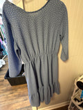 Blue Polka Dot Dress