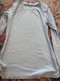 Light Blue Long Sleeve Top