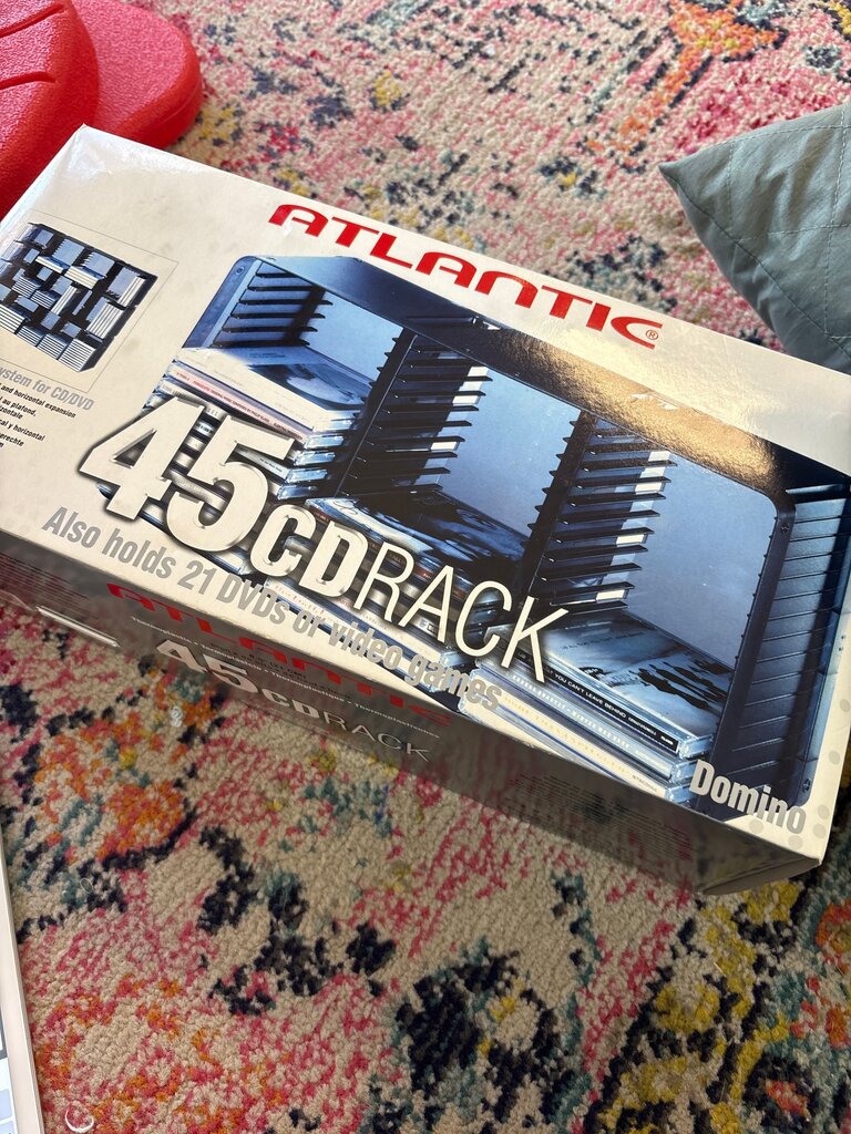Atlantic 45 CD Rack
