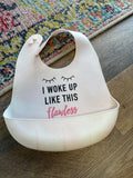 Cute Baby Bib with Flawless Quote
