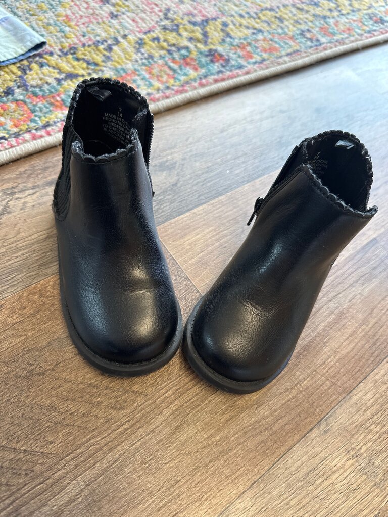 Black Kids' Ankle Boots