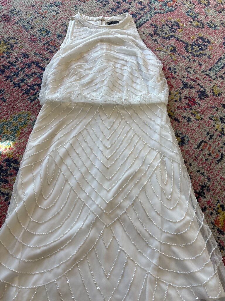 Adrianna Papell Beaded Evening Dress