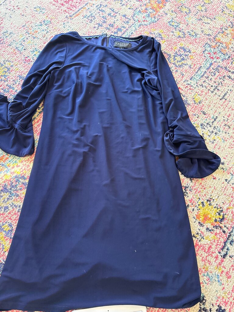 Laundry by Shelli Segal Navy Dress